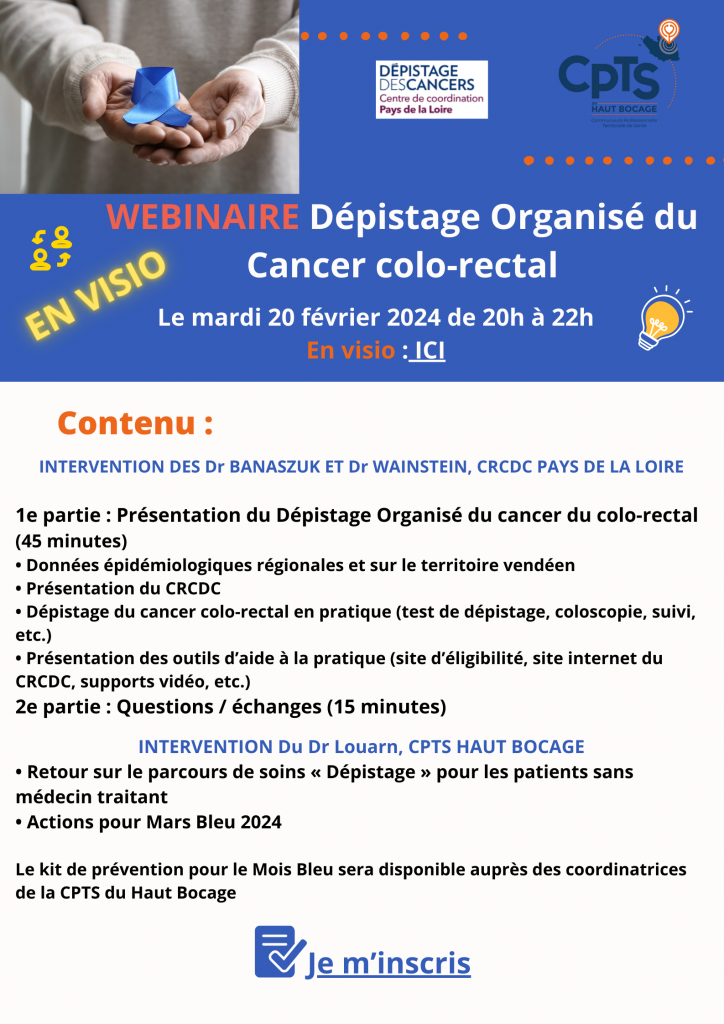 Une soirée pluriprofessionnelle autour du dépistage du cancer