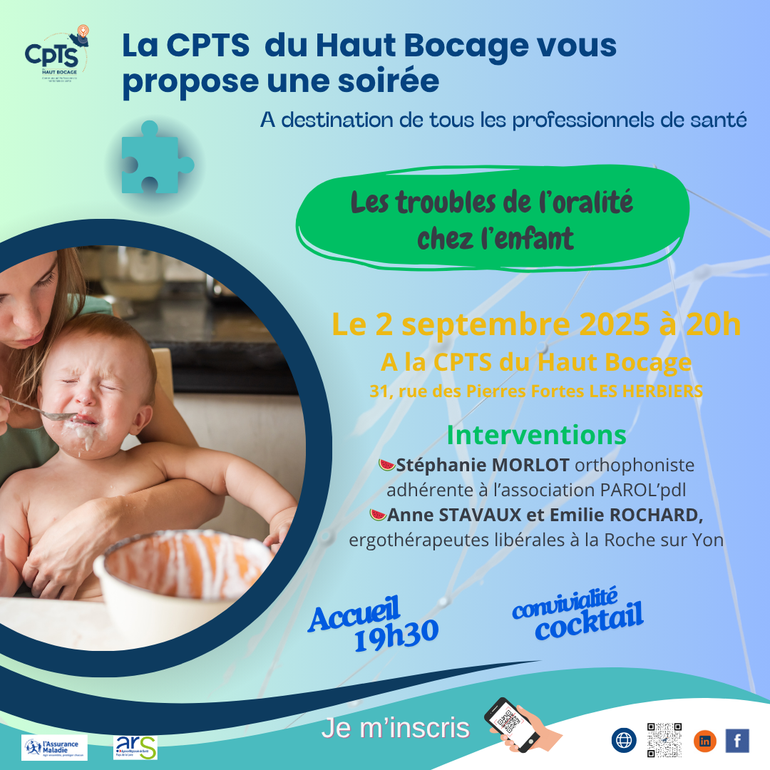 FORMATION AUTOUR DES TROUBLES DE L’ORALITE
