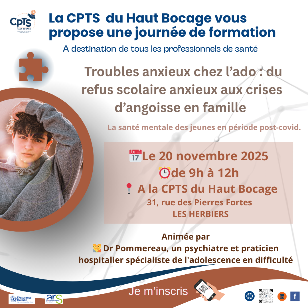 FORMATION Comment agir face au mal-être des ados ? Des clés pour décoder, repérer et accompagner