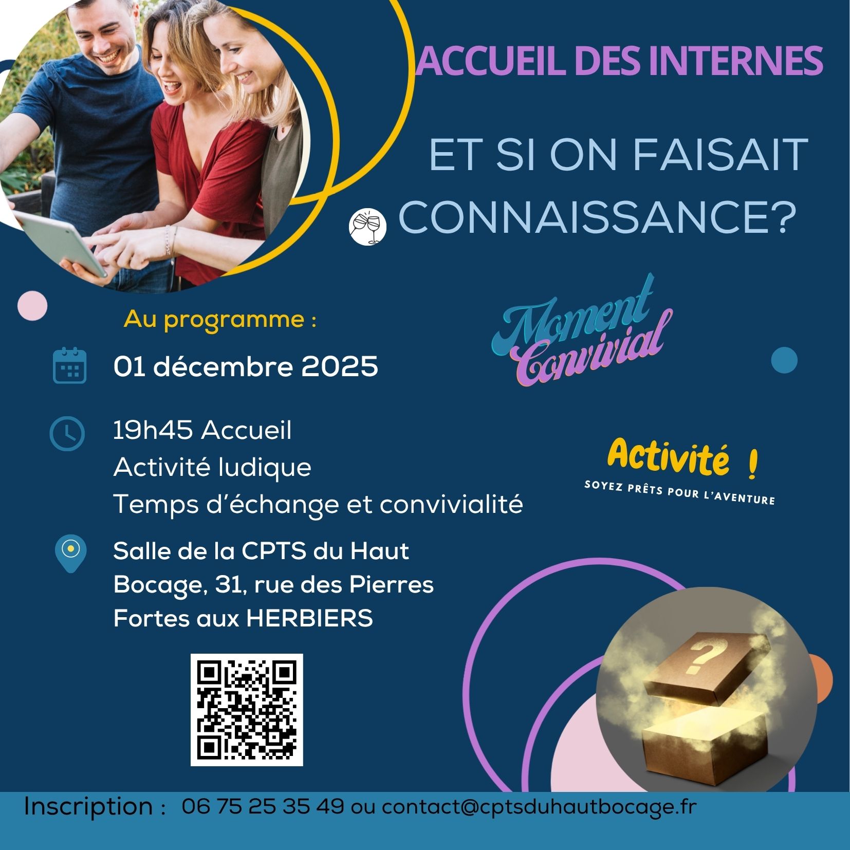 Soirée d’Accueil des internes en médecine